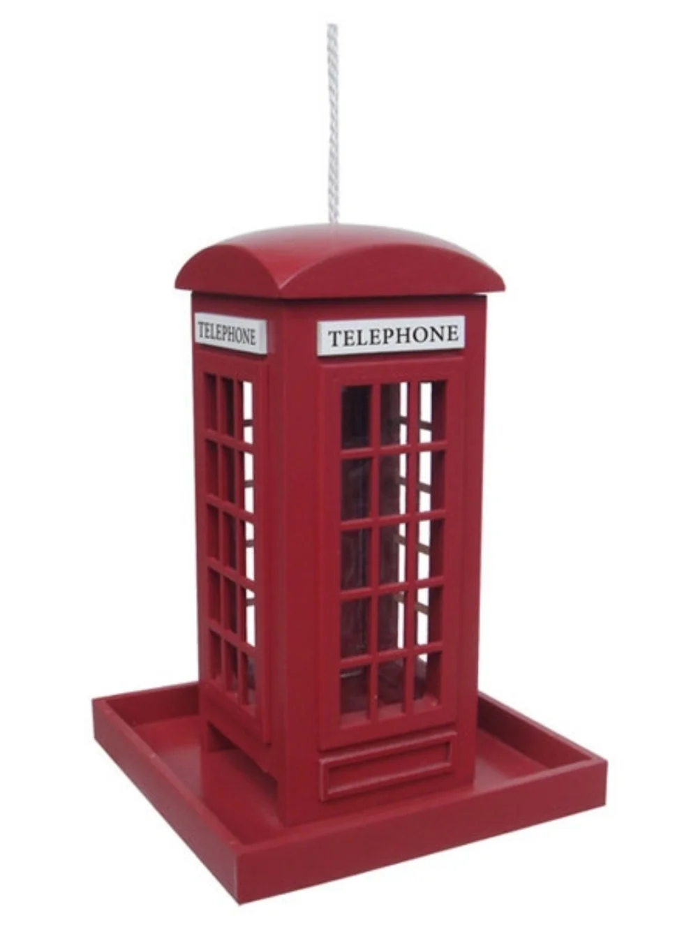 Phone Booth Bird Feeder